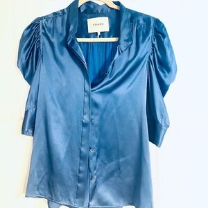 Frame - Gillian Top, Slate Blue